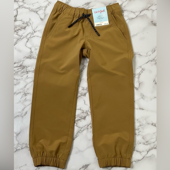 Cat & Jack Boy Tan Jogger Various Sizes - Picture 1 of 11